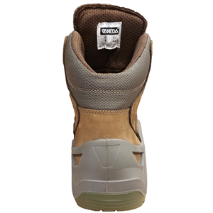 Vaneda 1492 Erkek Haki Kaydırmaz Tabanlı Su Geçirmez Kısa Nubuk Deri Bot