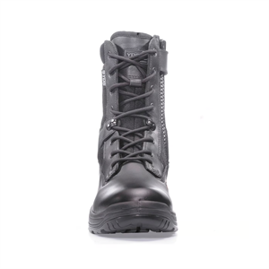 YDS ATTP 1098 HARRIER BOT -SİYAH, Hakiki Deri Fermuarlı Profesyonel Askeri Bot