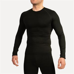 Fonksiyonel Termal Üst İçlik Siyah, Seamless İçlik Üstü