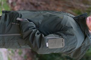 Haki 5 Cepli Kapüşonlu Softshell Soğuk Geçirmez Mont