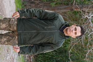 Haki 5 Cepli Kapüşonlu Softshell Soğuk Geçirmez Mont