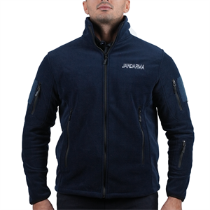 Jandarma Asayiş Polar Ceket, Reflektörlü Polar Mont