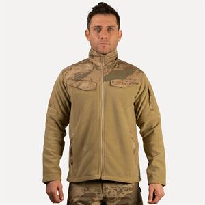 Jandarma Kamuflaj Desenli 5 Cepli Polar Ceket