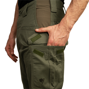 Kaan Taktik Pantolon Haki, 8 Cepli Likralı Koruma Pantolonu