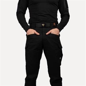 Kaan Taktik Pantolon Siyah 8 Cepli Ripstop Koruma Pantolonu