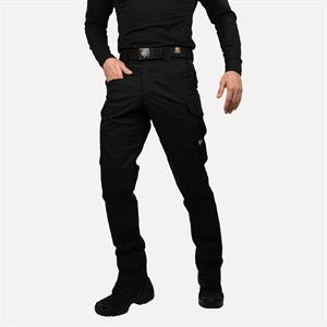 Kaan Taktik Pantolon Siyah 8 Cepli Ripstop Koruma Pantolonu