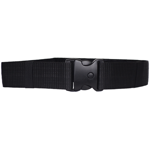 Erkek Siyah Örme Palaska Kemer, Kilit Tokalı Palaska Siyah