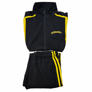 Komando Eşofman Takımı Sarı-Siyah, İki İplik Askeri Eşofman Takımı