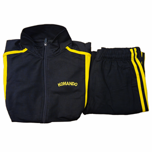 Komando Eşofman Takımı Sarı-Siyah, İki İplik Askeri Eşofman Takımı