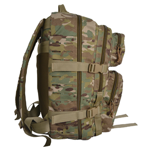 Lazer Kesim 45 Litre Multicam Kamuflaj Desenli Sırt Çantası, Taktik Çanta