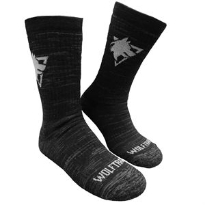 Merino Yün Kışlık Çorap Siyah, Eksi Dereceye Dayanıklı Kışlık Çorap