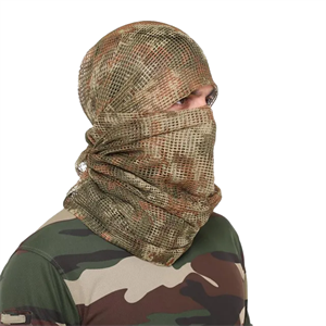 Orman Kamuflaj Kare Fileli Askeri Şal, Fileli Puşi, Gizlenme Ağı Tactical File Puşi