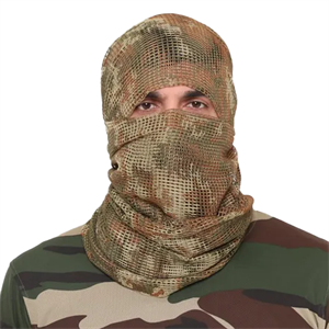 Orman Kamuflaj Kare Fileli Askeri Şal, Fileli Puşi, Gizlenme Ağı Tactical File Puşi