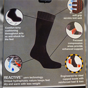 RANGER Kışlık Havlu Çorap Siyah