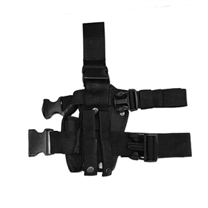 Siyah Tabanca Bacak Kılıfı