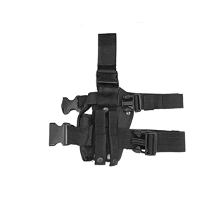 Siyah Tabanca Bacak Kılıfı