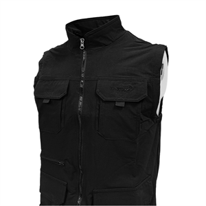 Sniper-X Outdoor Yelek Siyah, 8 Cepli Outdoor Yelek