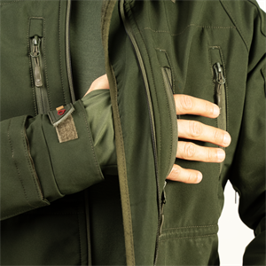 Softshell Mont Haki 11 Cepli Su ve Rüzgar Geçirmez 241 Taktik Mont