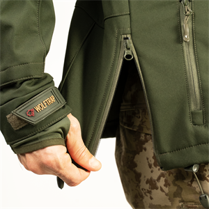 Softshell Mont Haki 11 Cepli Su ve Rüzgar Geçirmez 241 Taktik Mont