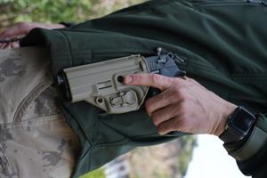 Altay Softshell Mont Haki 7 Cepli Su ve Rüzgar Geçirmez Mont