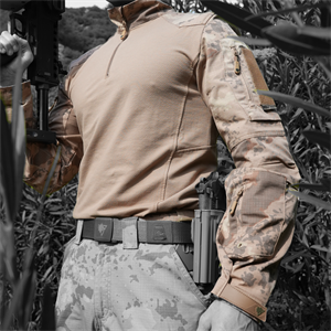 SUNGUR 4 Cepli Jandarma Kamuflaj Combat Operasyon Tişörtü (Eski Seri)