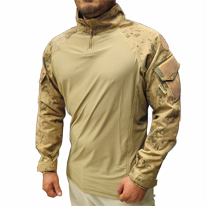 TİM Jandarma Kamuflaj Operasyon Tişörtü, 2 Cepli Operasyon Combat