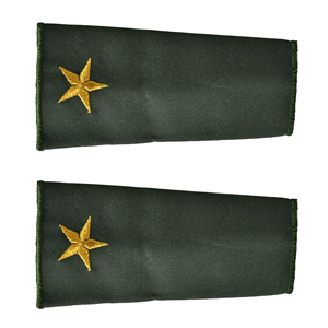 TSK Harici Nakış Teğmen Rütbesi