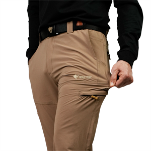 TURNA 8 Cepli Bej Taktik Pantolon, Esnek Outdoor Pantolon