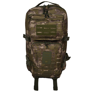 Lazer Kesim 45 Litre Askeri Kamuflaj Desenli Sırt Çantası, Taktik Çanta