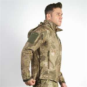 Wolftrap Askeri Kamuflaj Desenli Softshell Mont 4516 Su Rüzgar Geçirmez Mont