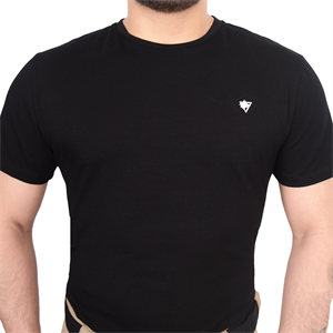Wolftrap Comfort Erkek Kısa Kollu Siyah T-Shirt