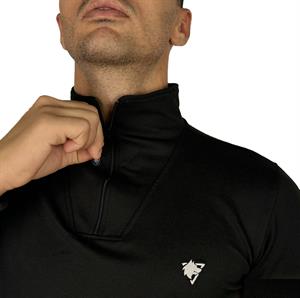Wolftrap Iraz Balıkçı Yaka Uzun Kollu Taktik T-Shirt Siyah