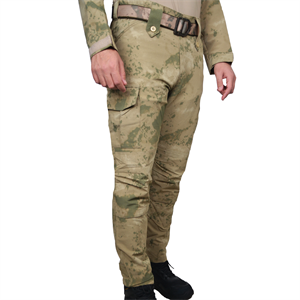 Jandarma Kamuflaj Desenli 2576 6 Cepli Esnek Trekking Taktik Pantolon