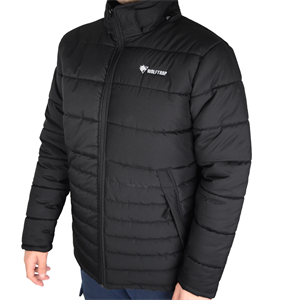 Wolftrap Kapüşonlu Kapitone Mont Siyah