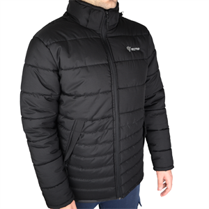 Wolftrap Kapüşonlu Kapitone Mont Siyah