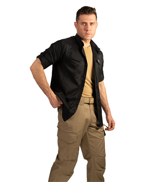 Wolftrap Tactical Anka Ultra Hafif Siyah Taktik Gömlek 