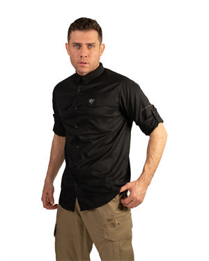 Wolftrap Tactical Anka Ultra Hafif Siyah Taktik Gömlek 