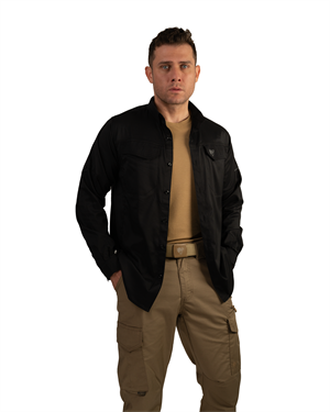 Wolftrap Tactical Anka Ultra Hafif Siyah Taktik Gömlek 