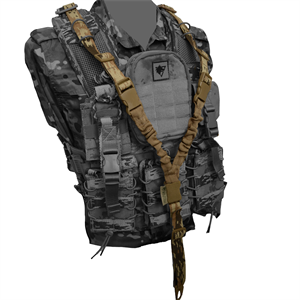 Wolftrap Tek Nokta V Askı Kayışı Jandarma Kamuflaj