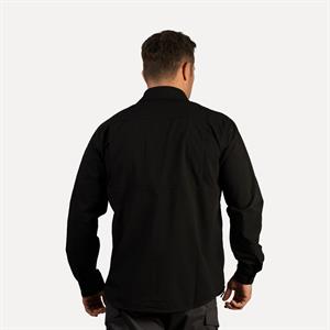 Yabgu 4 Cepli Dört Mevsim Uzun Kollu Siyah Taktik Gömlek