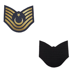 Yeni Jandarma Asayiş Astsubay Kıdemli Üstçavuş Plastik Rütbe