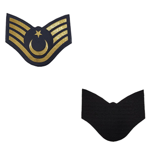 Yeni Jandarma Asayiş Astsubay Üstçavuş Plastik Rütbe