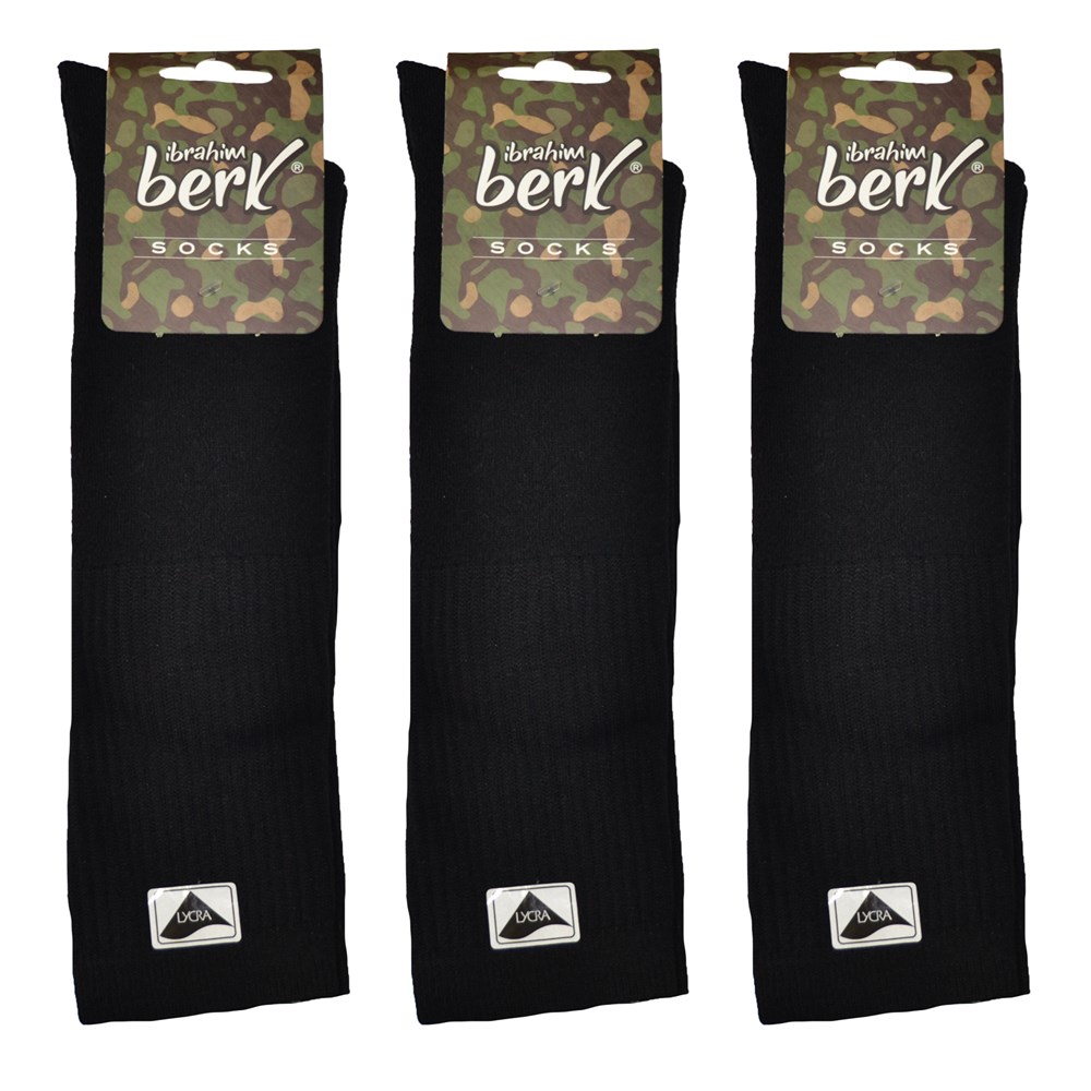 3'lü Kışlık Çorap Siyah