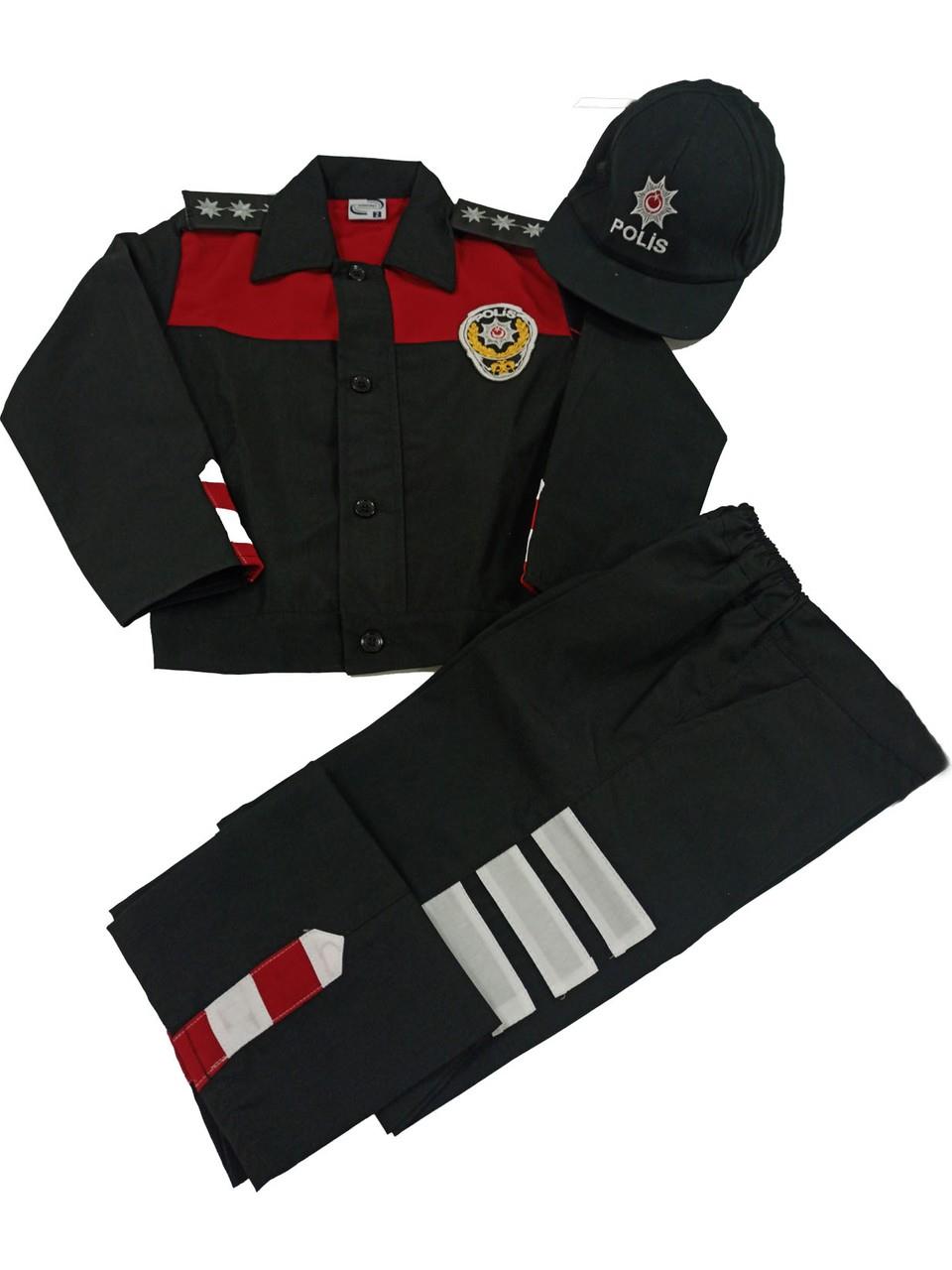 Çocuk Yunus Polis Kıyafeti, Çocuk Polis Elbisesi | Çocuklar İçin Polis ve Asker Kıyafetleri