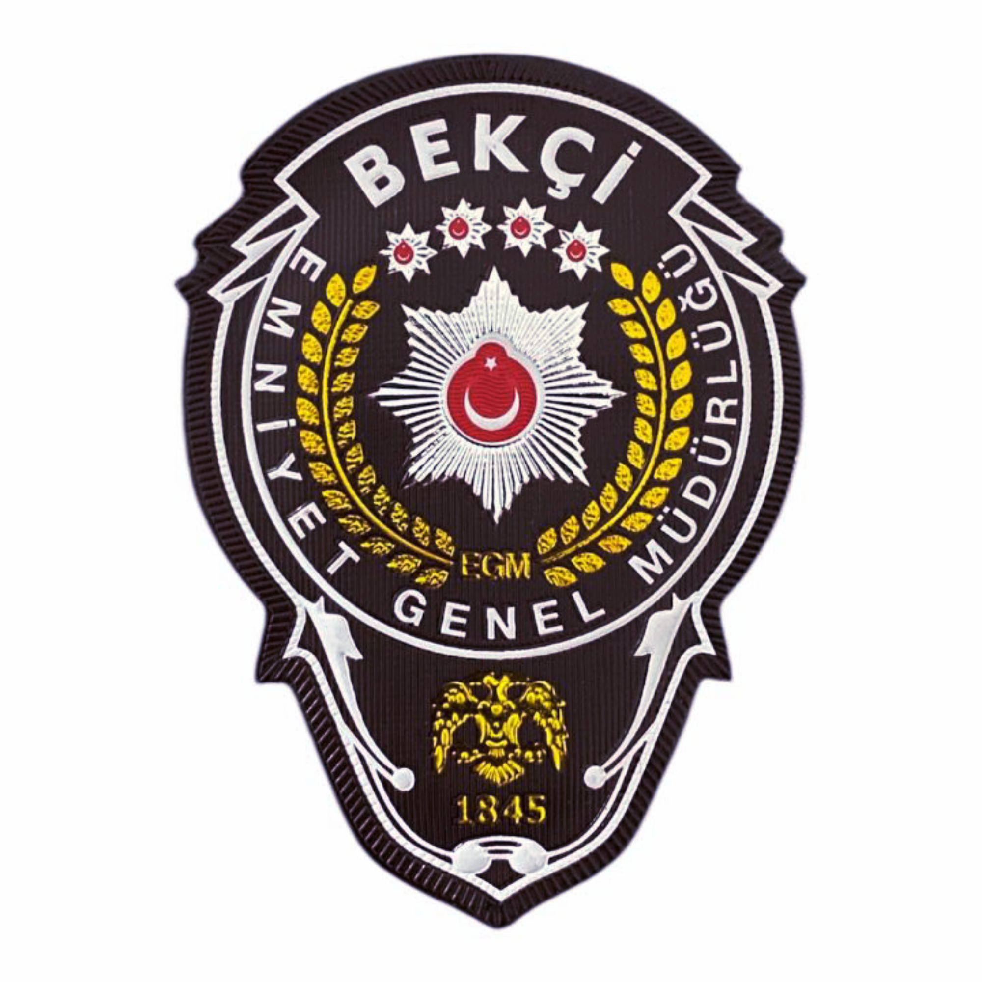 EGM Bekçi Arması, Göğüs Omuz Bekçi Peç - Bekçi Armaları, Bekçi Peçleri | Şimşekoğlu Askeri Malzeme