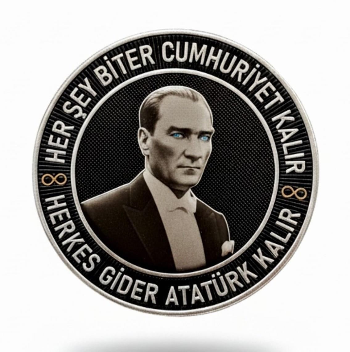 Her Şey Biter Cumhuriyet Kalır Atatürk Peç, Cırtlı Arma | Arma ve Peç Çeşitleri | Wolftrap Tactical