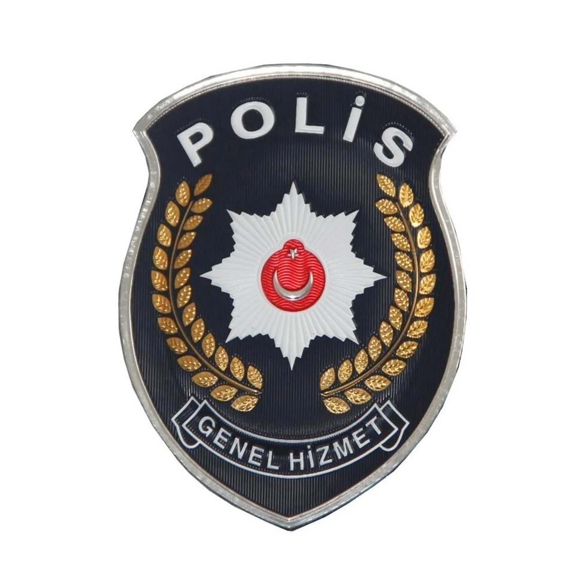 Polis Genel Hizmet Göğüs Arması | Polis Armaları, Polis Peçleri - Şimşekoğlu Askeri Malzeme