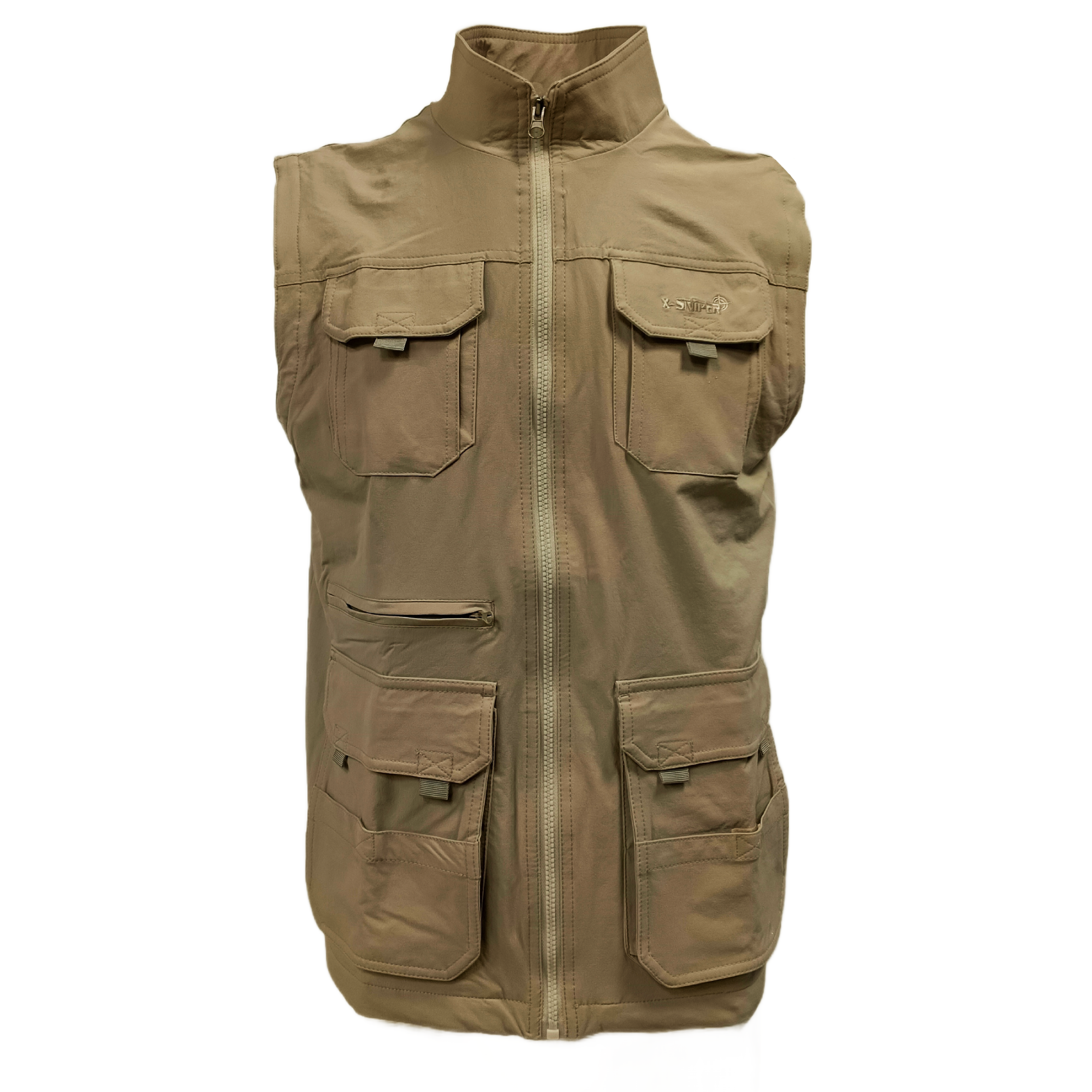 Sniper-X Outdoor Yelek Bej, 8 Cepli Outdoor Yelek - Outdoor Yelek Modelleri Ve Fiyatları | Şimşekoğlu Askeri Malzeme