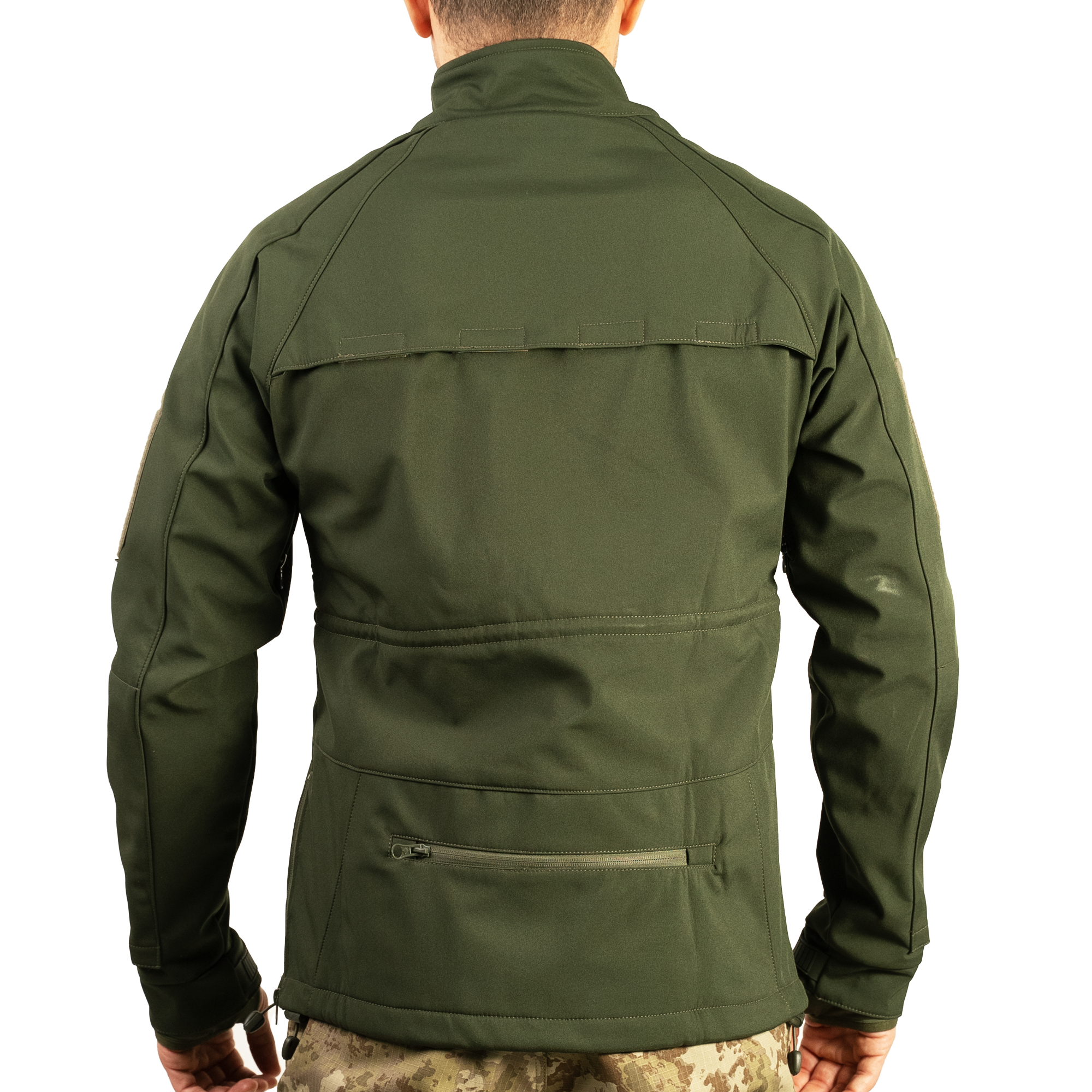 Softshell Mont Haki 11 Cepli Su ve Rüzgar Geçirmez 241 Taktik Mont