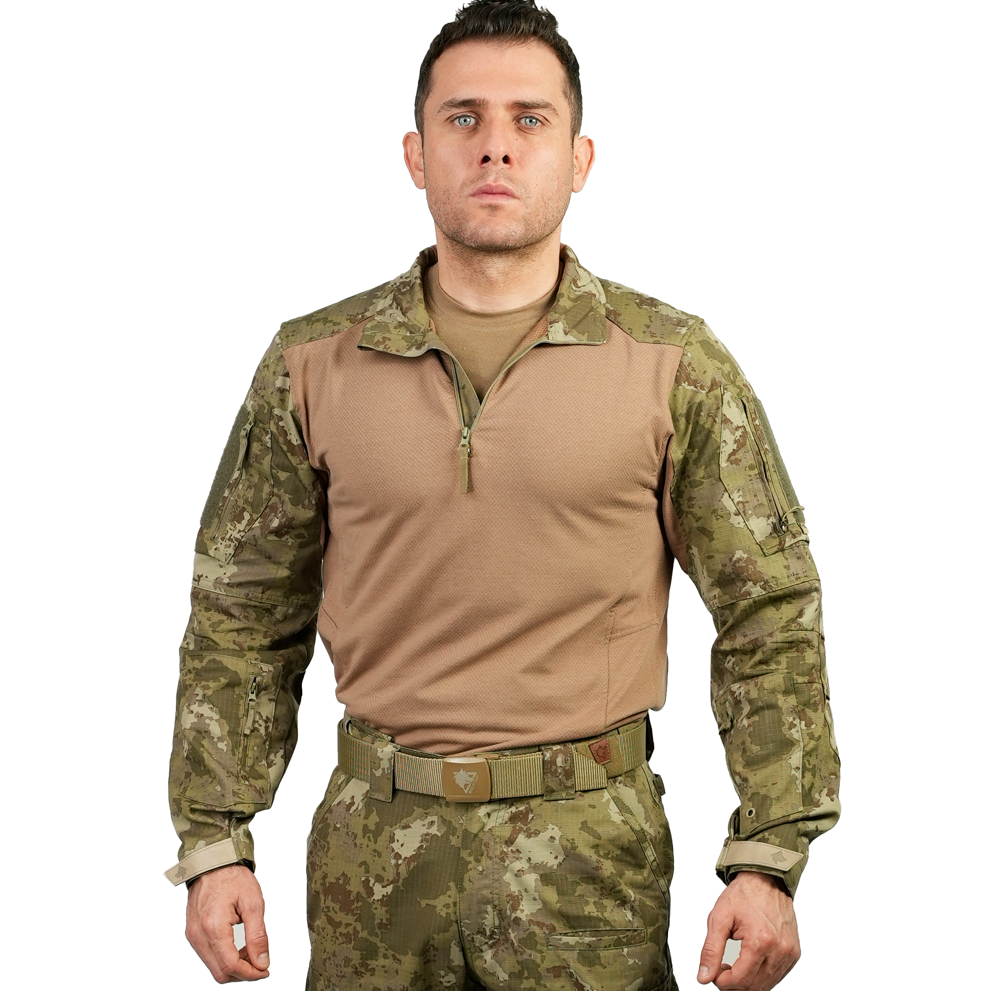 SUNGUR 4 Cepli Askeri Kamuflaj Operasyon Tişörtü - Wolftrap Tactical